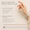 image:imageThe Pearl Source Real Pearl Bracelet for Women Sterling Silver Clasp Genuine AAAA Cultured Pearls 45mm White Pearl Bracelet 65 Length Fine Jewelry Gift75 Length